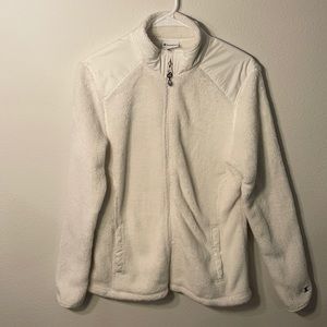 Champion sports fleece zip up size M